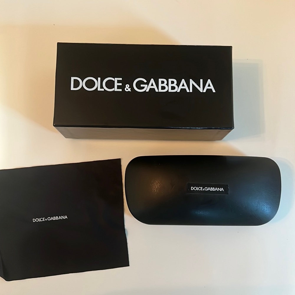 D&G sunglasses cases with box